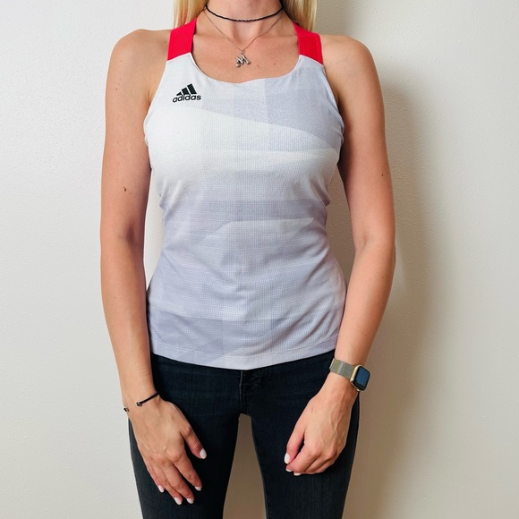 New Adidas Y Olymp Heat.RDY Sleeveless T-Shirt - Picture 4 of 10